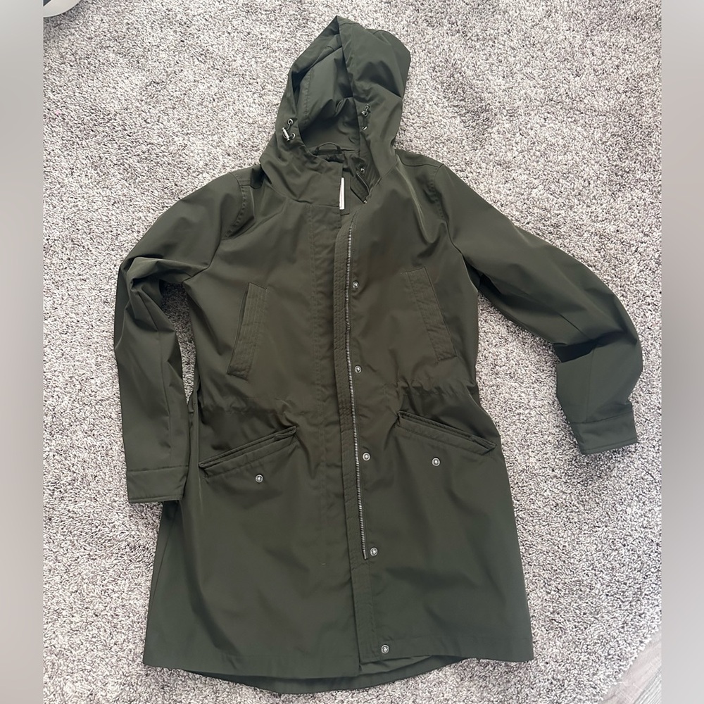 Levi's Dark Green Hooded Utility Jacket